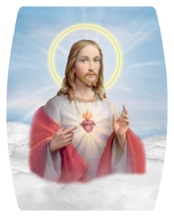 DAREC 109 BL Sacred Heart Clouds Blue